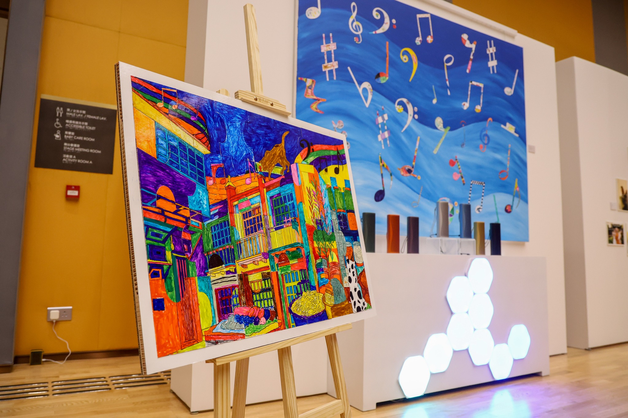 現場實物展品。