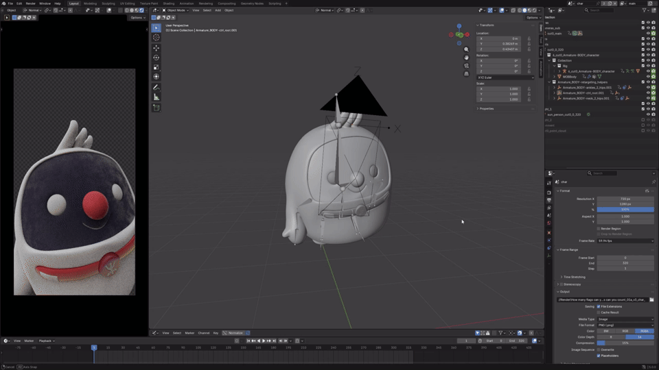 Ep1的Blender效果
