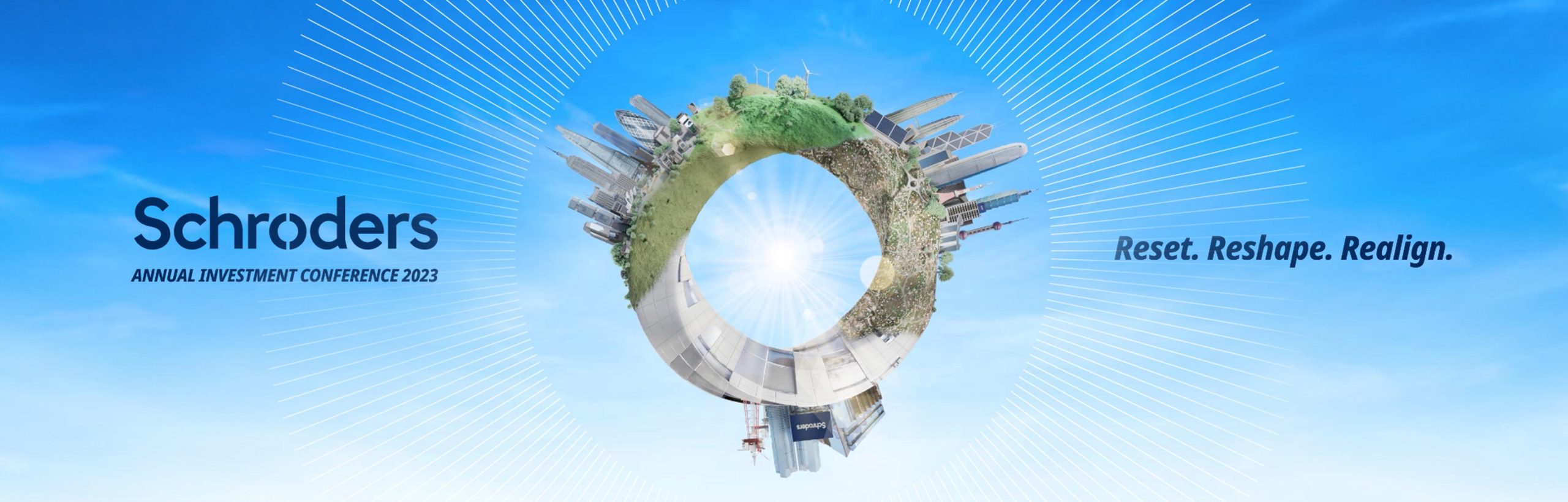 Schroders Con 2023 | 年次投資カンファレンスLED背景映像