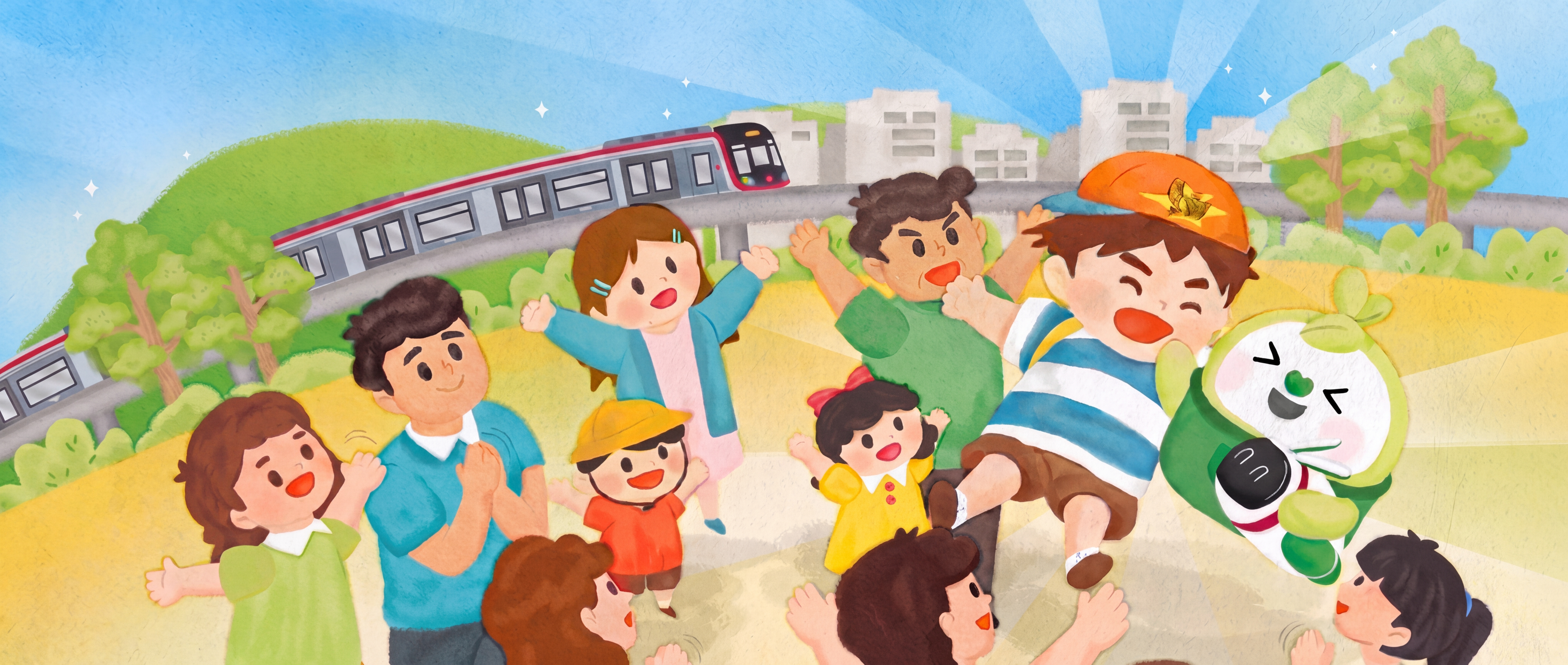 MTR PictureBook | 緑鉄B、世界を救う