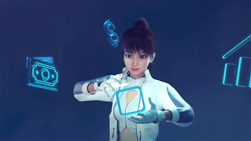 以玩遊戲的形式，為主角介紹各種理財心得。