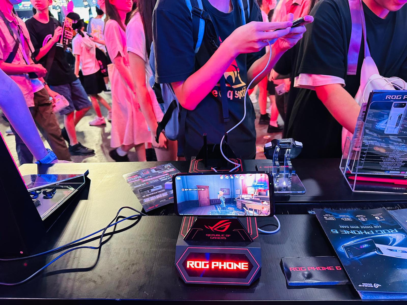 電競展位3D渲染 | ROG