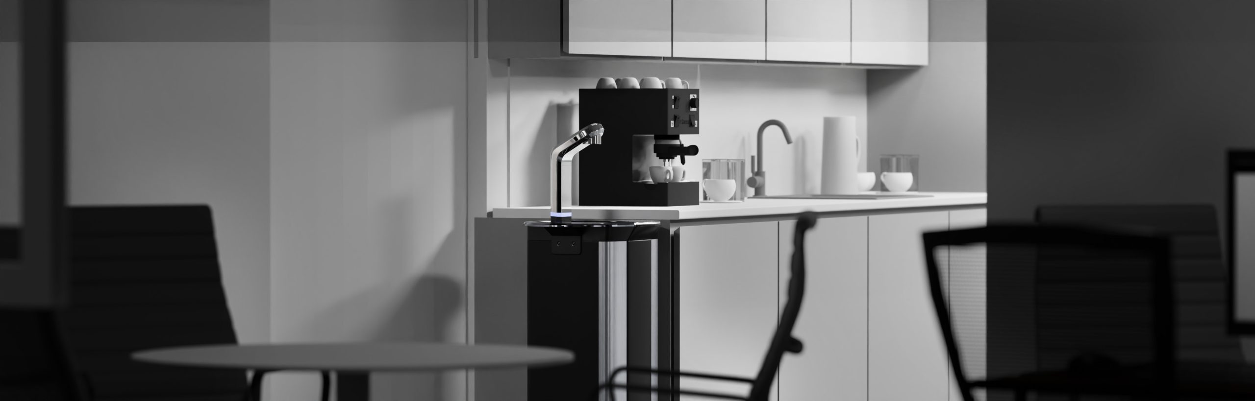 Water Dispenser Rendering Ads | Pure Direct