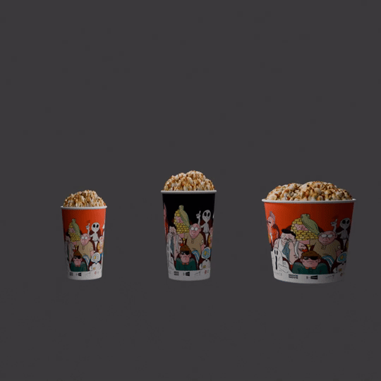 爆谷-大中小360預覽
Popcorn, large, medium, small 360 Preview